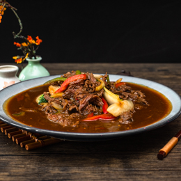 Porc à la sauce piquante